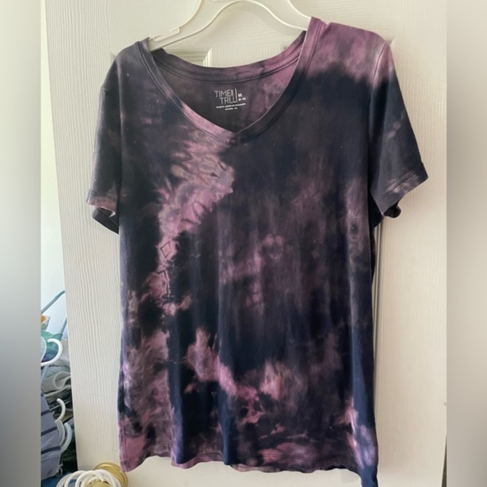 4/$20 Handmade reverse tie dye‎ size m